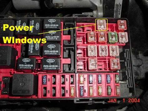 93 explorer power distribution box 4 pin|ford explorer 93 4.0 ecu.